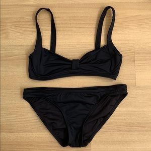 Kate Spade black bikini